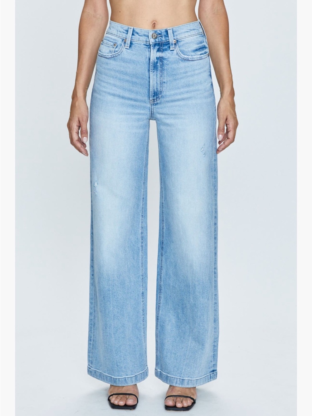 pistola Lana high waist Wide-Leg Jeans in vintage chalet